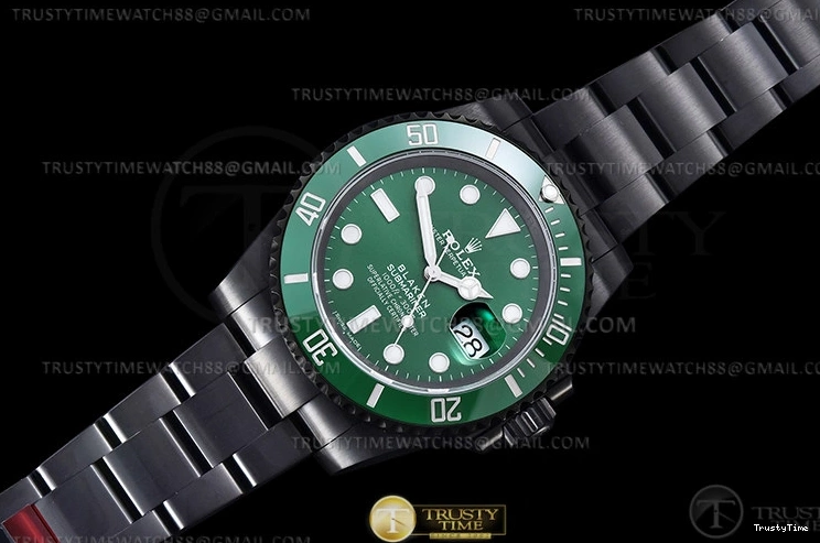 0725 ROLSUB0425A – Blaken Sub 116610LV PVD SS Black V6F V2 VS Cozy 1051